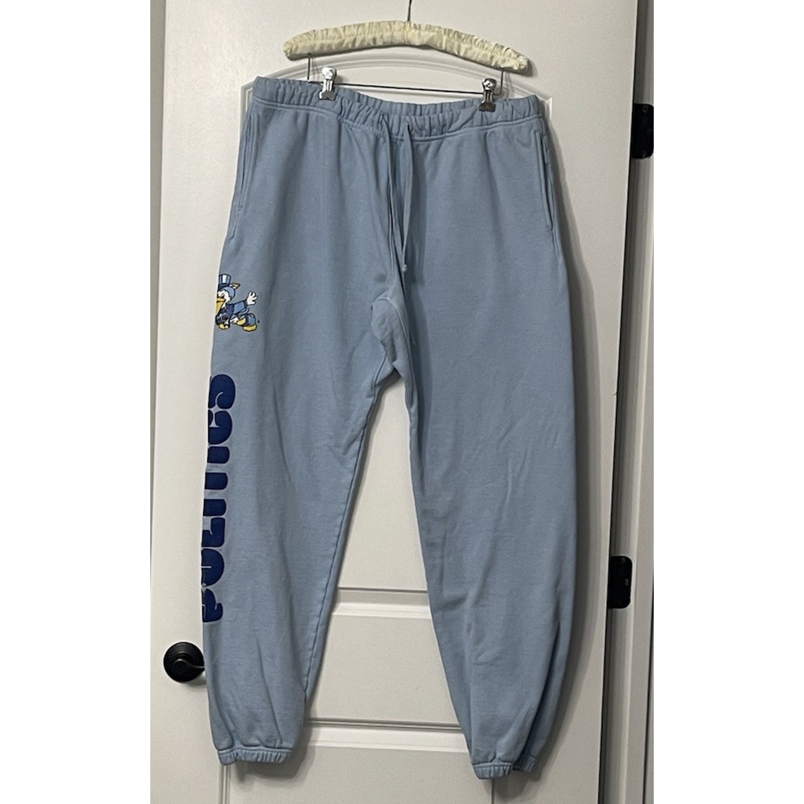 Streetwear Sneaker Politics 1984 Worlds Fair Seymore Pelican Blue Sweatpants Xxl — image 2 of 8